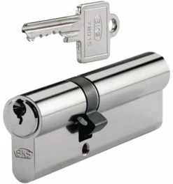 BKS Profildoppelzylinder PZ 8812 45/65mm NuG Beids.Anz.Schlü.3 Versch.-schl.