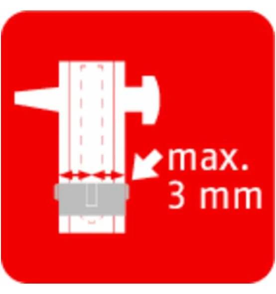 ABUS Türzylinder C83N 30/50 Code Gl. Lt. Muster 8 ABUS Türzylinder C83N 30/50 Code Gl. Lt. Muster – Bild 8