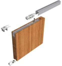 HELM Holzschiebetür 73 ME-A Set Minimale Einbauhöhe