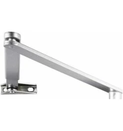 GEZE HT-Gestänge, Für Oben-Türschließer, TS 2000/4000, Aluminium, 150°, Silber Elox.