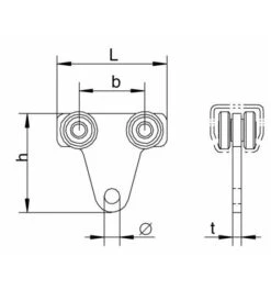 Abus Geschaft -Abus Geschaft rollapparat fuer schiebetor 1536293 czm