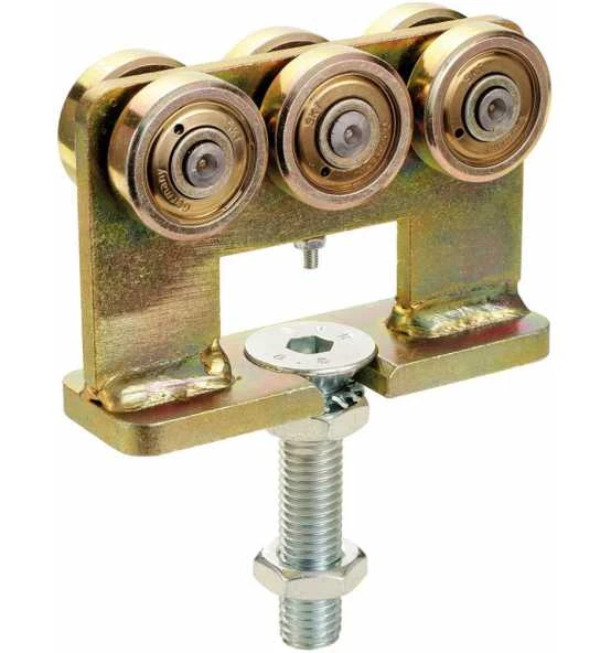 HELM Schiebetor-Rollapparat, 492, Doppelpaarig, Stahl 1 HELM Schiebetor-Rollapparat, 492, Doppelpaarig, Stahl