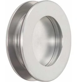 KWS 5254 Muschelgriff Ø 65 Mm, Für Glastüren 8-10 Mm, Edelstahl-Rostfrei, Feingedreht