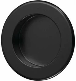 Hermeta Muschelgr.Alu.schwarz Pulv.rd.EL.-D.50mm