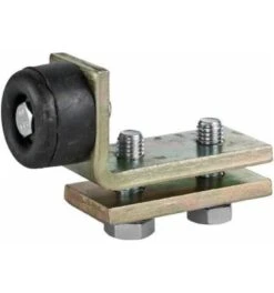 Abus Geschaft 23 HELM Schiebetor-Schienenstopper, Nummer 1400 P, Stahl Galvanisch Verzinkt