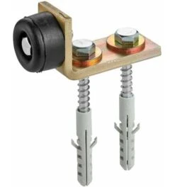 HELM Schiebetor-Torpuffer, 360, Mit Dübeln Und Schrauben, B40 Mm, H50 Mm, L113 Mm, Stahl