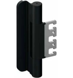 HEWI Türband B8107B.160FS PA 90 Tiefschwarz Ma Gefälzter Holzflügel