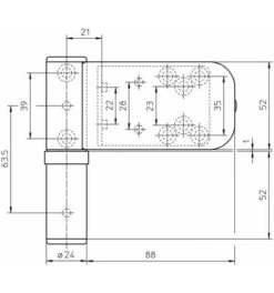 Simonswerk Haustürband Siku 3D K 3030 STA Weiß 120kg Stiftsicherung:ja 5 Simonswerk Haustürband Siku 3D K 3030 STA Weiß 120kg Stiftsicherung:ja -Abus Geschaft tuerband 1535446 czm